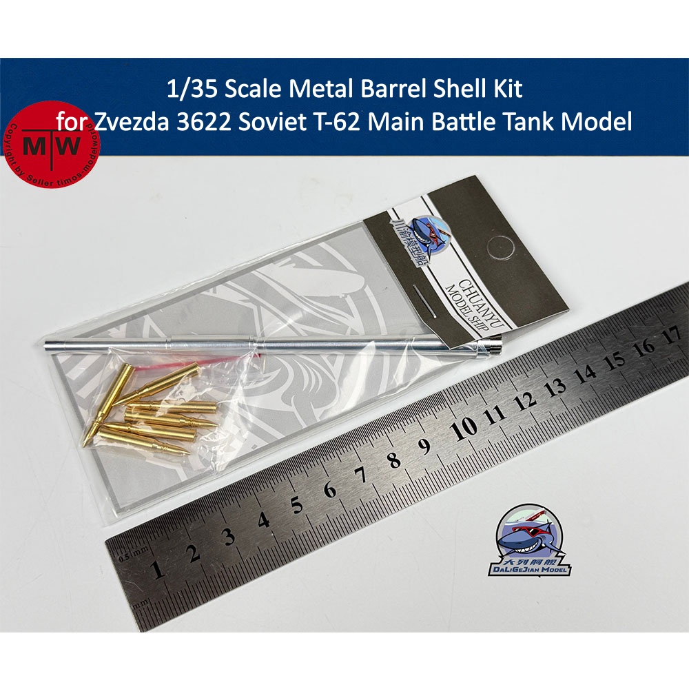 Model Kit Zvezda - Zestaw metalowych pocisków w skali 1/35