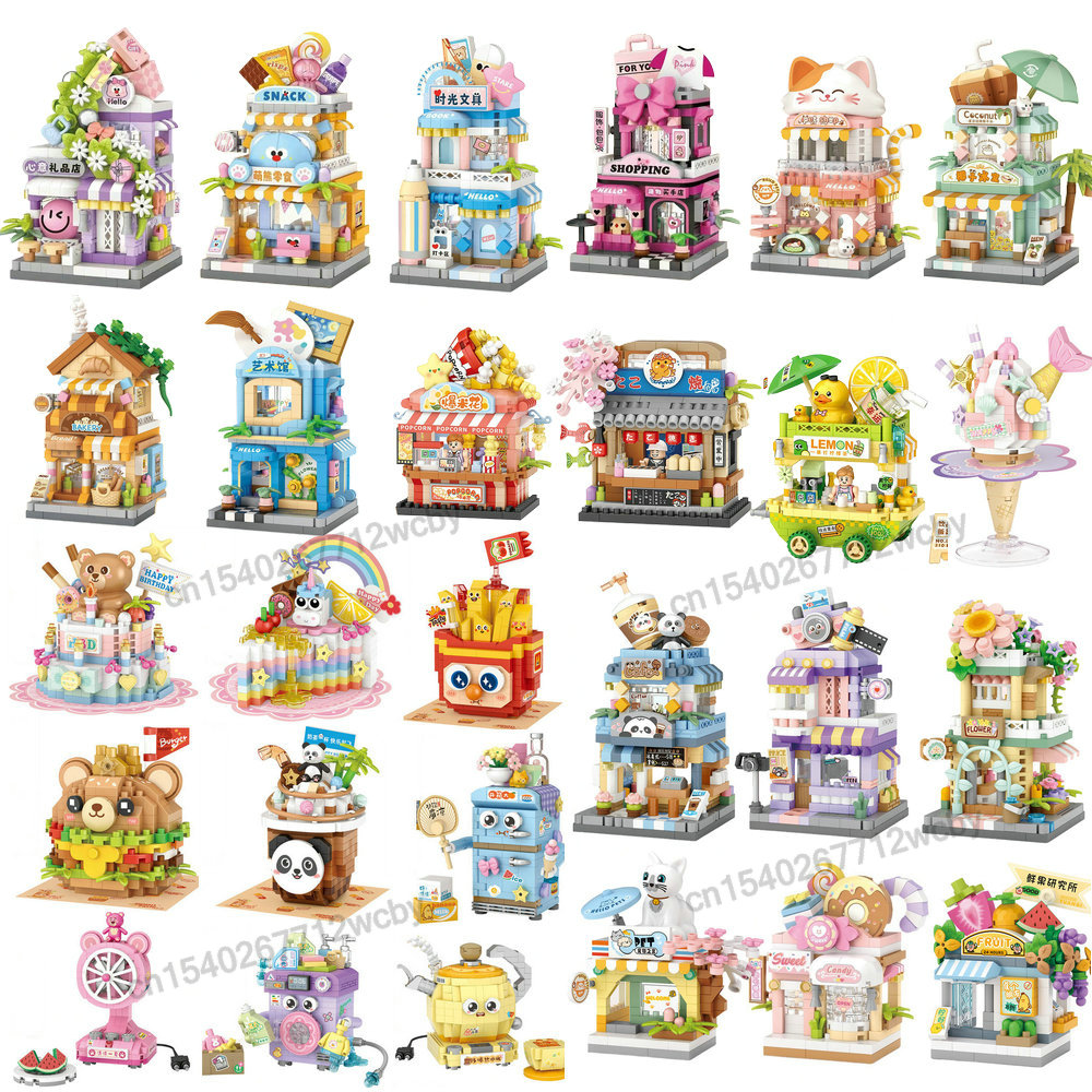 Model Kit Wall E - Budowa domu klocki urządzenia gospodarstwa domowego