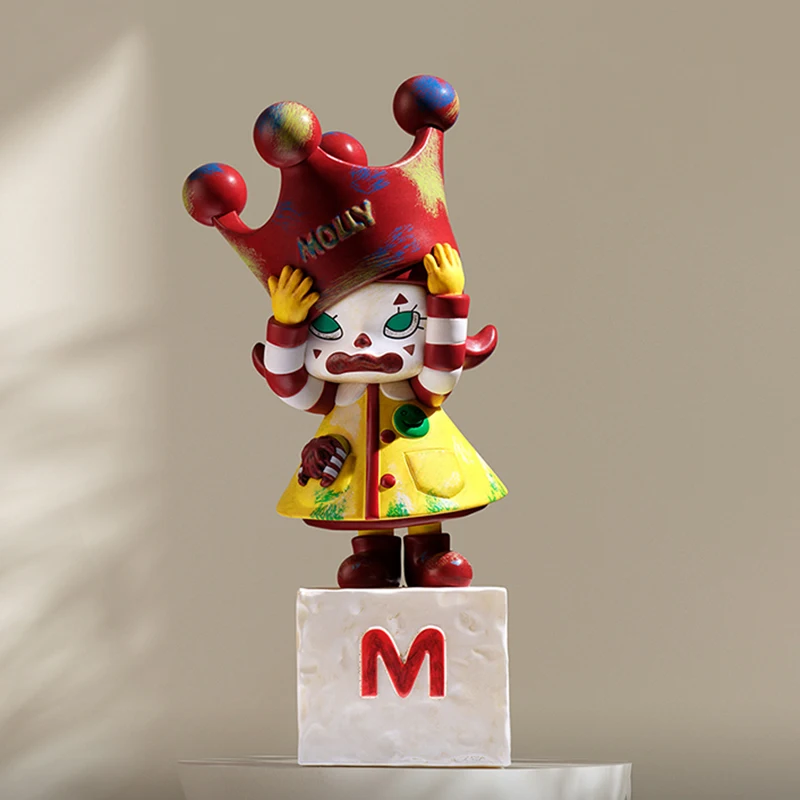 Model Kit Anime Girl - POP MART MOLLY Rocznica Statuetki Klasyczne