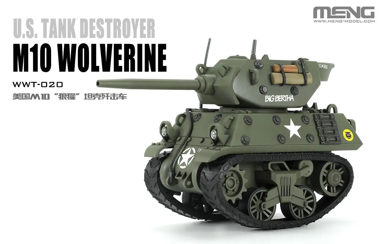 Model Kit Destroyer - Model MENG WWT U.S. Zestaw modelarski