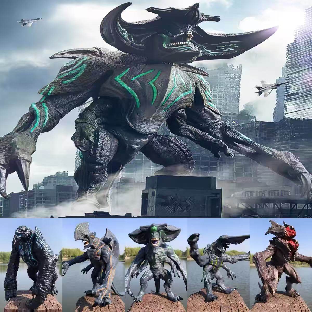Model Kit Pacific Rim - Figurka Akcji 2025 New Monsters Scunner