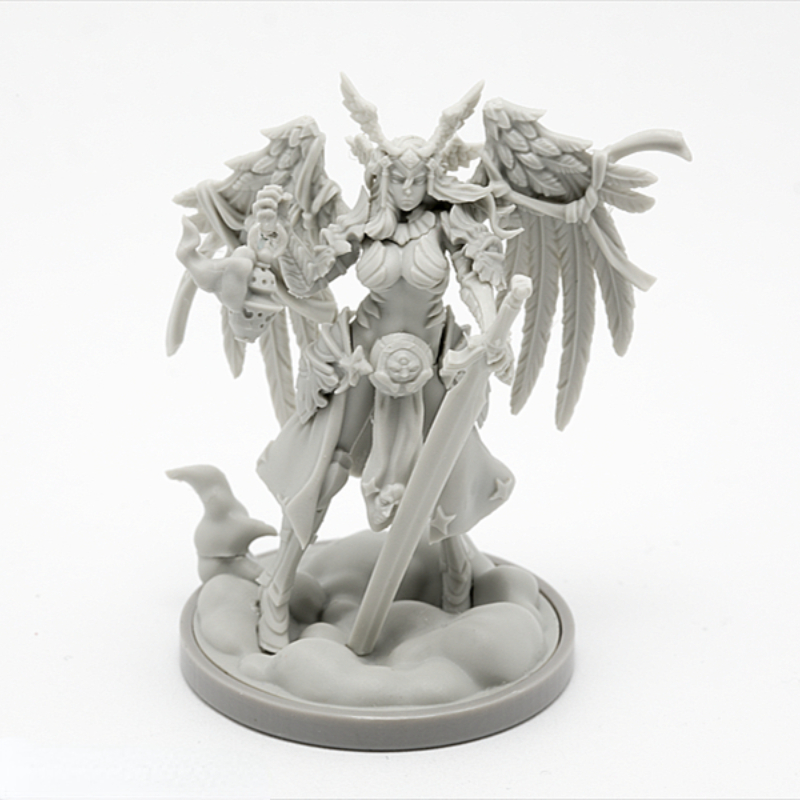 Model Kit Valkyrie - Zestaw Modelarski z Żywicy, Podstawa 30mm,