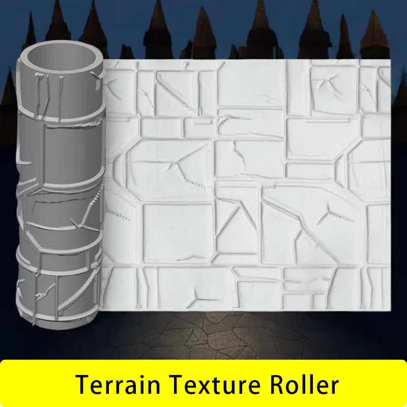 Model Kit Wall E - Wałek do tekstur DIY DND, narzędzia