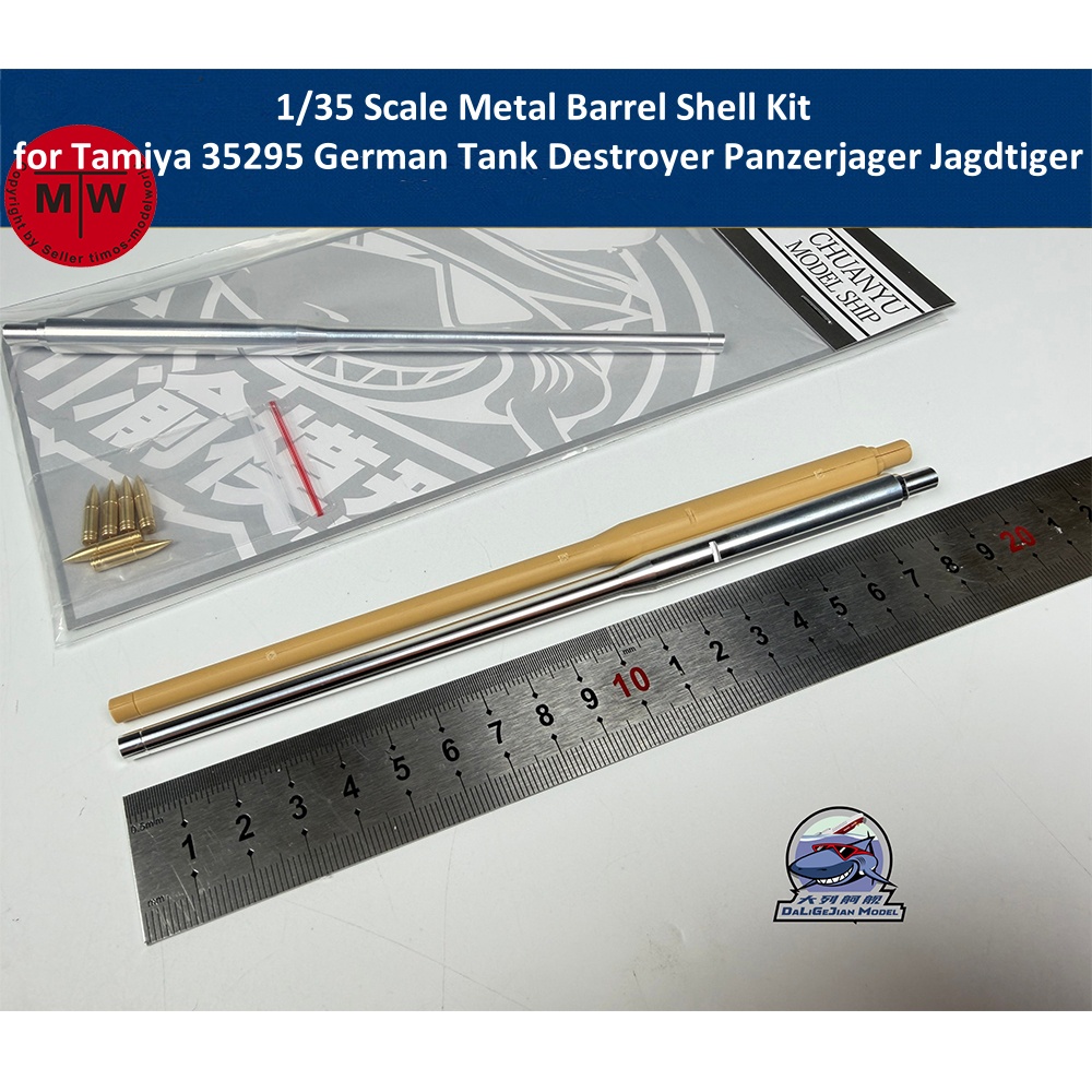 Model Kit Destroyer - Zestaw metalowych pocisków w skali 1/35
