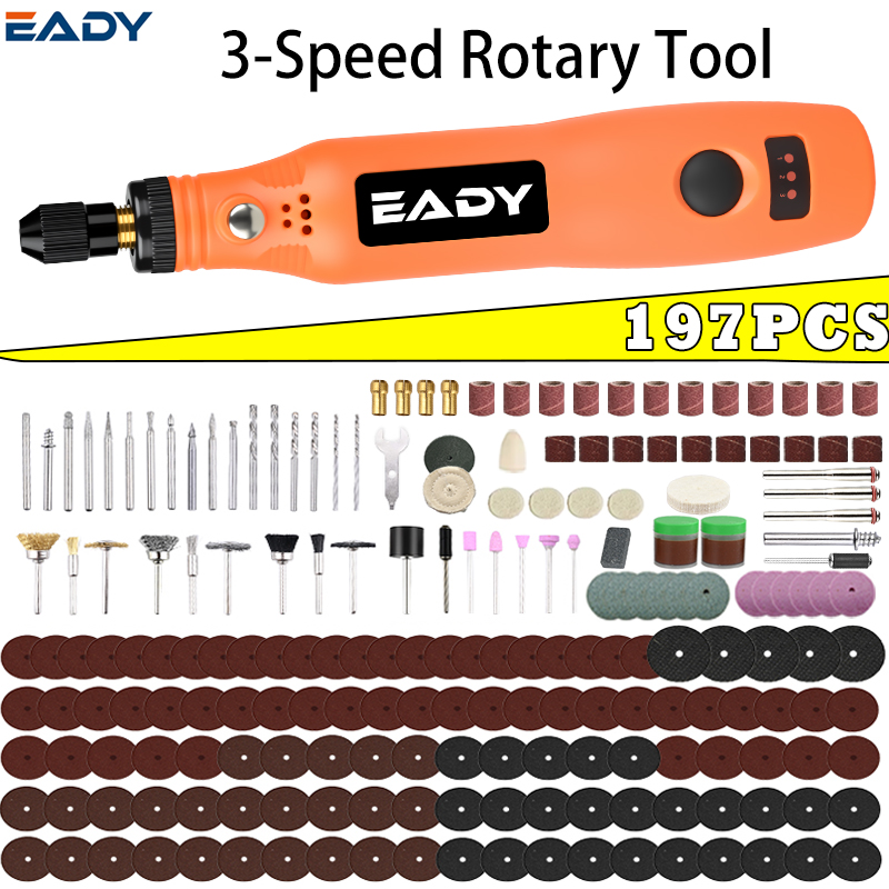 Model Kit Hobby - Zestaw bezprzewodowych narzędzi obrotowych USB –