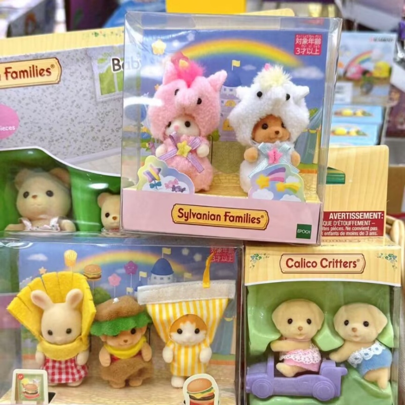 Model Kit Unicorn - Figurki Anime Sylvanian Families z Japonii,