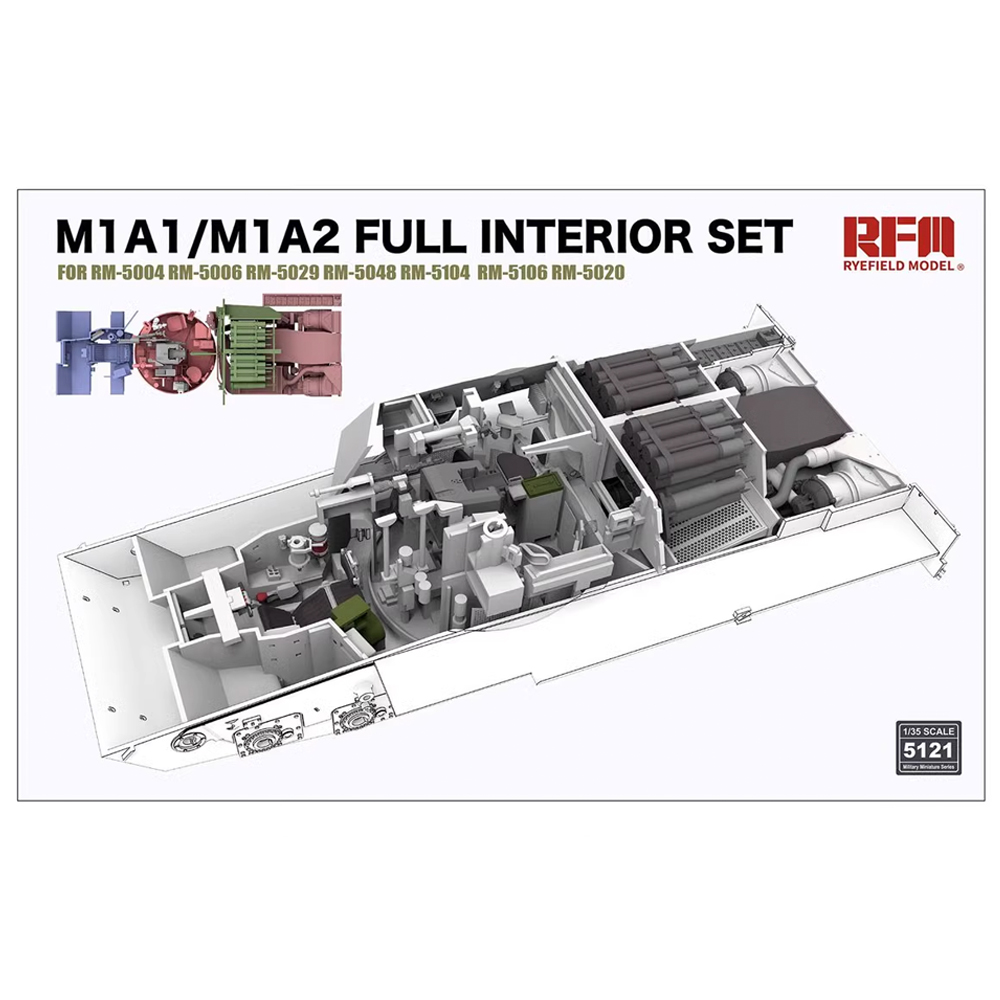 Model Kit Hobby - Rye Field 5121 Skala 1/35 Zestaw