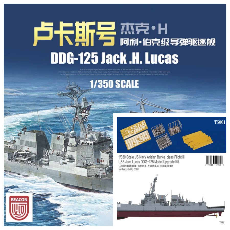 DDG-125 Jack.H.Lucas Destroyer – Model Kit Destroyer recenzja i cena