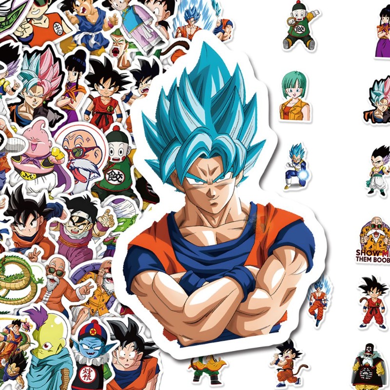 60 szt. naklejek Anime Dragon  – Model Kit Dragon Ball recenzja i cena