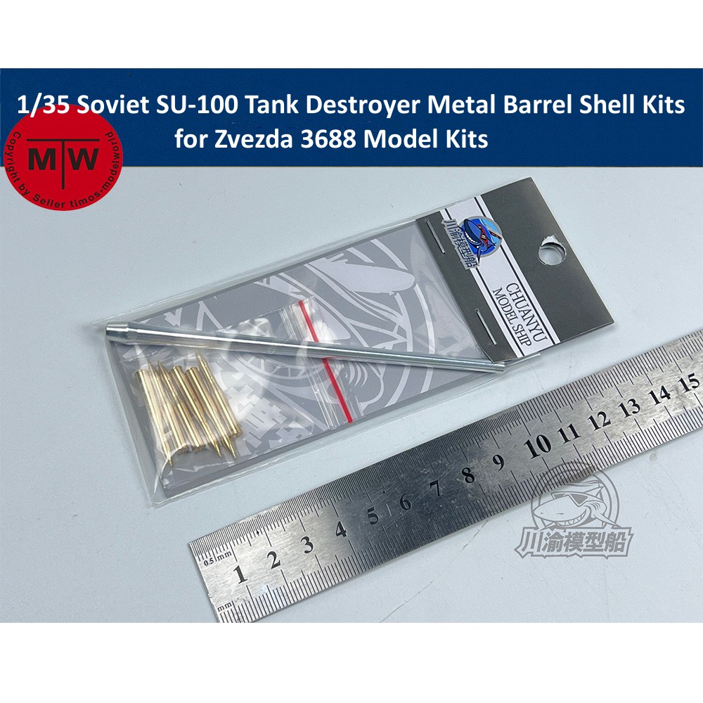 Zestawy metalowych luf i pocis – Model Kit Zvezda recenzja i cena