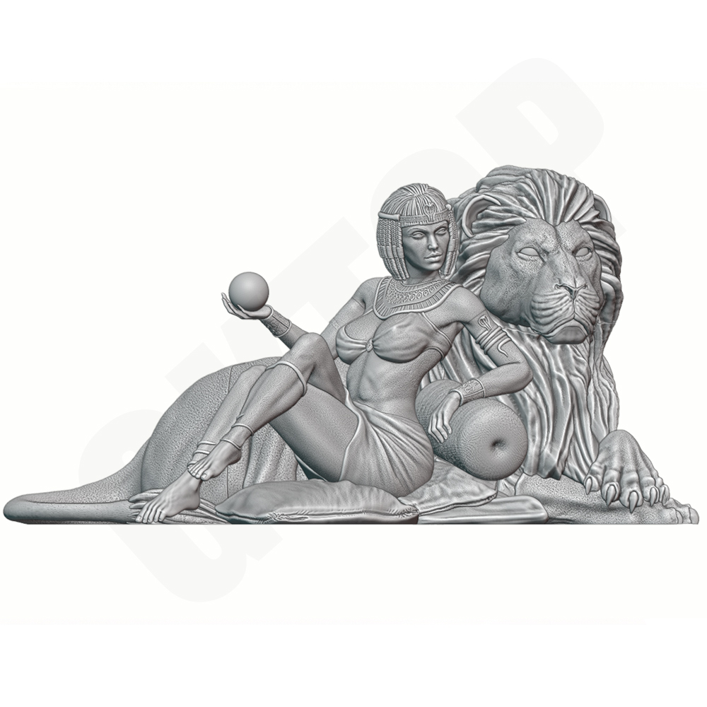 1/24 Starożytna Egipska Dama L – Model Kit Diorama recenzja i cena