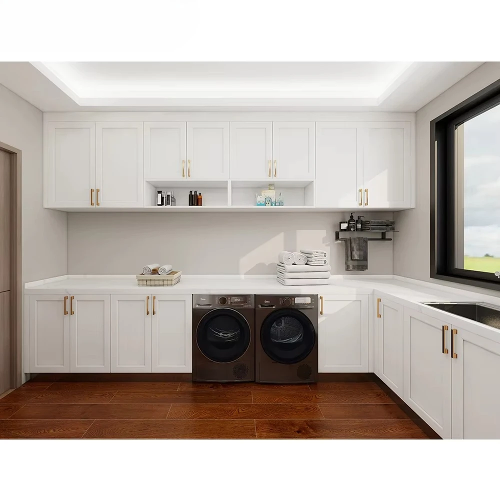 Kompletny zestaw białych szafe – Model Kitchen Set Aluminium recenzja i cena