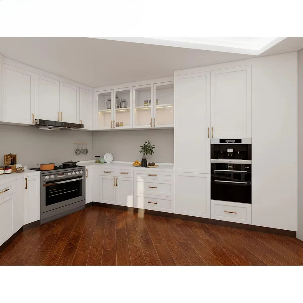 Kompletny zestaw białych szafe – Model Kitchen Set Aluminium recenzja i cena