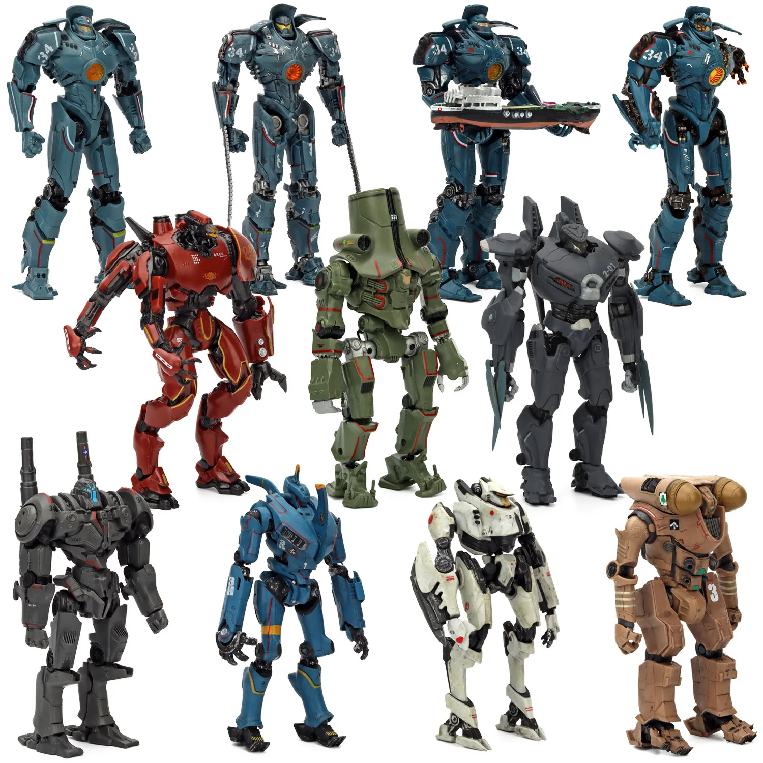 11 rodzajów czerwony włóczęga  – Model Kit Pacific Rim recenzja i cena
