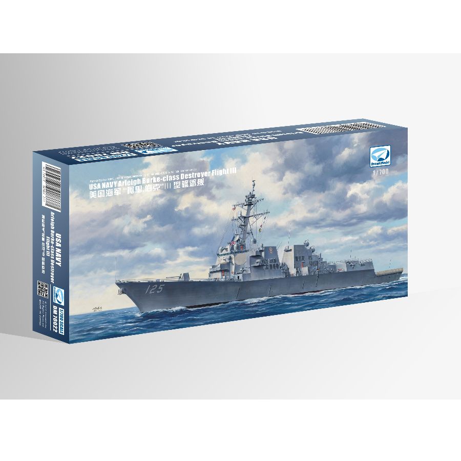 DM70022 DREAM 1/700 USA Navy A – Model Kit Destroyer recenzja i cena
