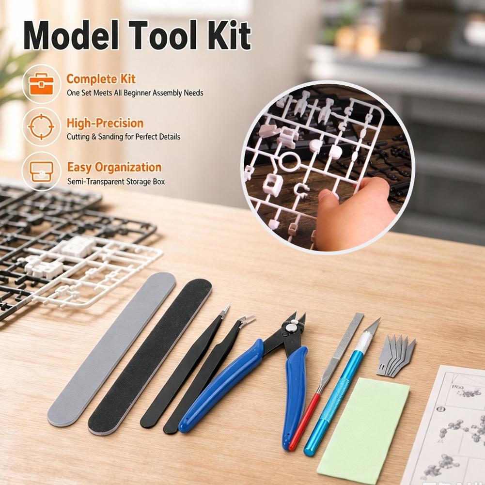14-częściowy zestaw narzędzi m – Model Kit Nipper recenzja i cena