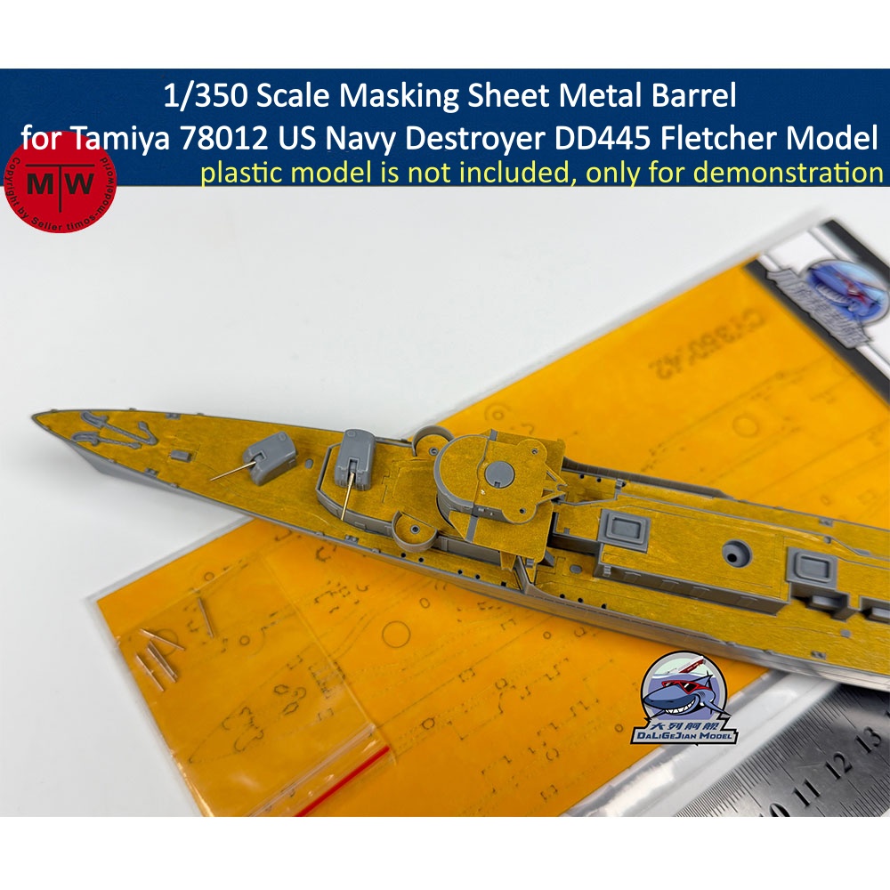 Arkusz metalowy do maskowania  – Model Kit Destroyer recenzja i cena