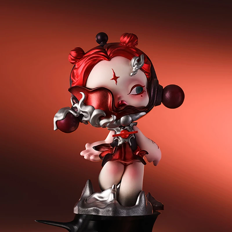 POP MART SKULLPANDA Seria Dźwi – Model Kit Anime Girl recenzja i cena
