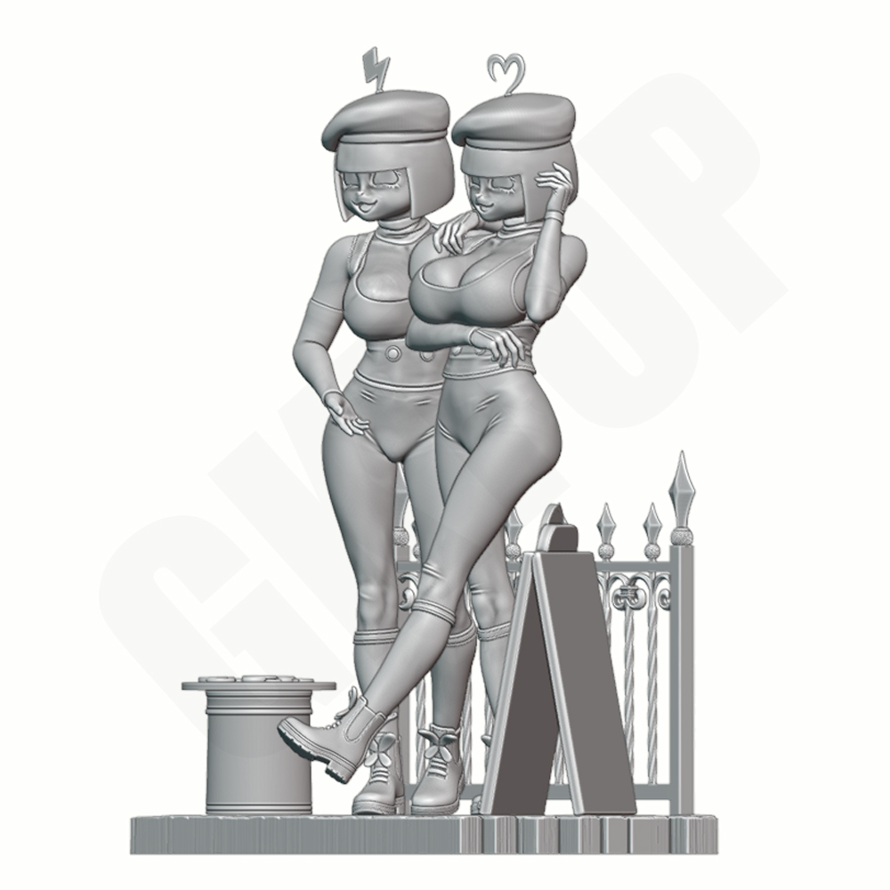 Twin Beauties 1/24 Skala Model – Model Kit Diorama recenzja i cena