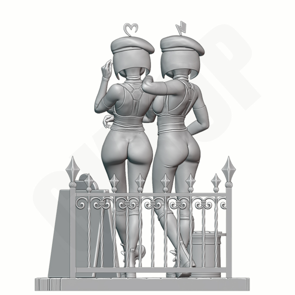 Twin Beauties 1/24 Skala Model – Model Kit Diorama recenzja i cena