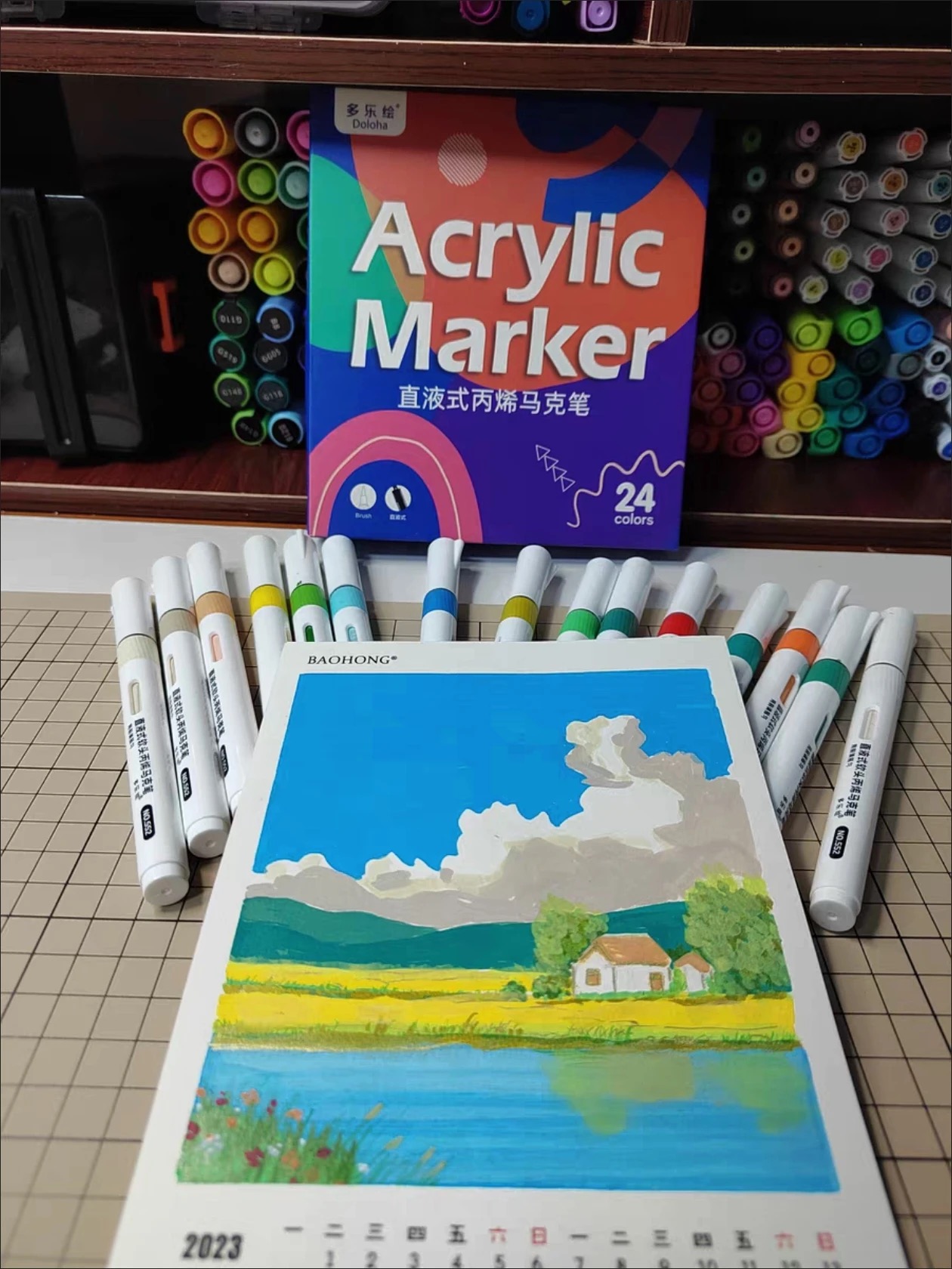 DOLOHA Doloha Zestaw 60 Koloró – Model Kit Markers recenzja i cena